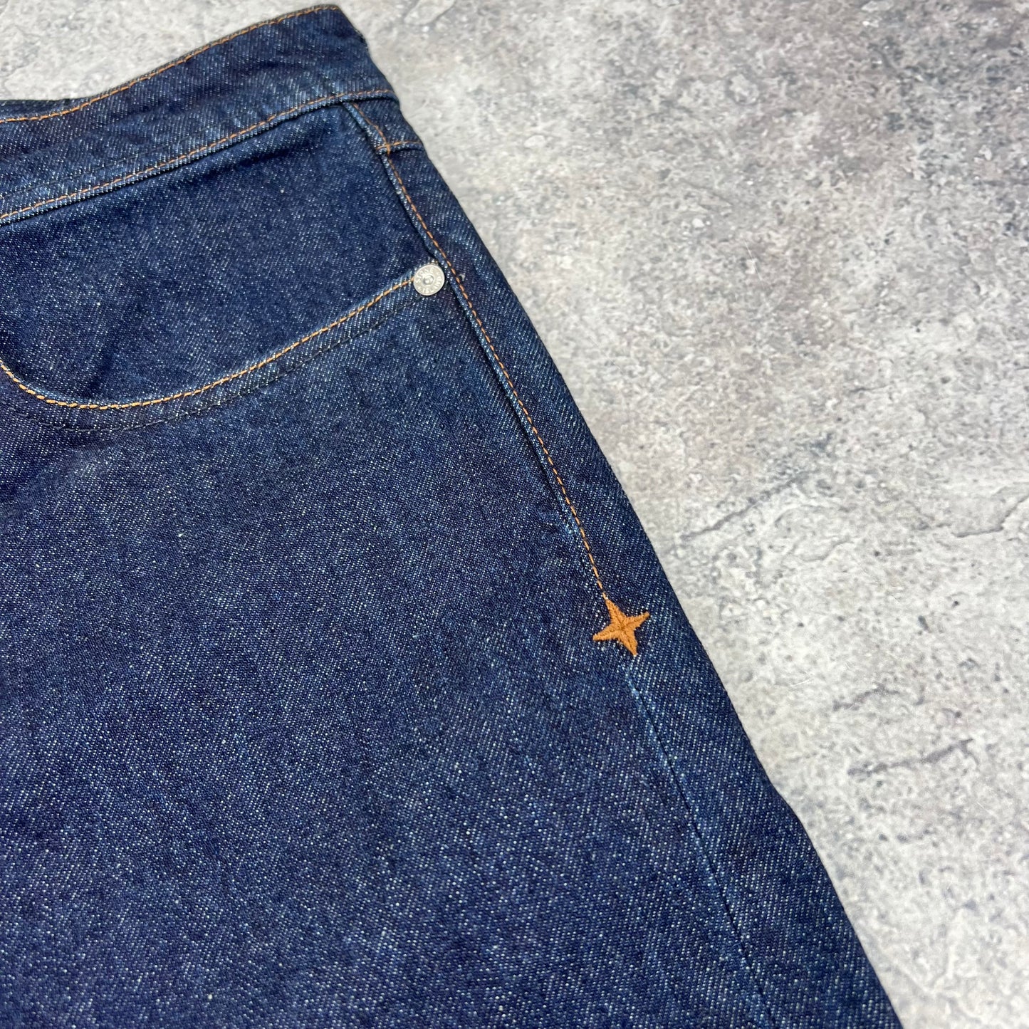 Stone Island Blue Denim Straight Jeans BNWT