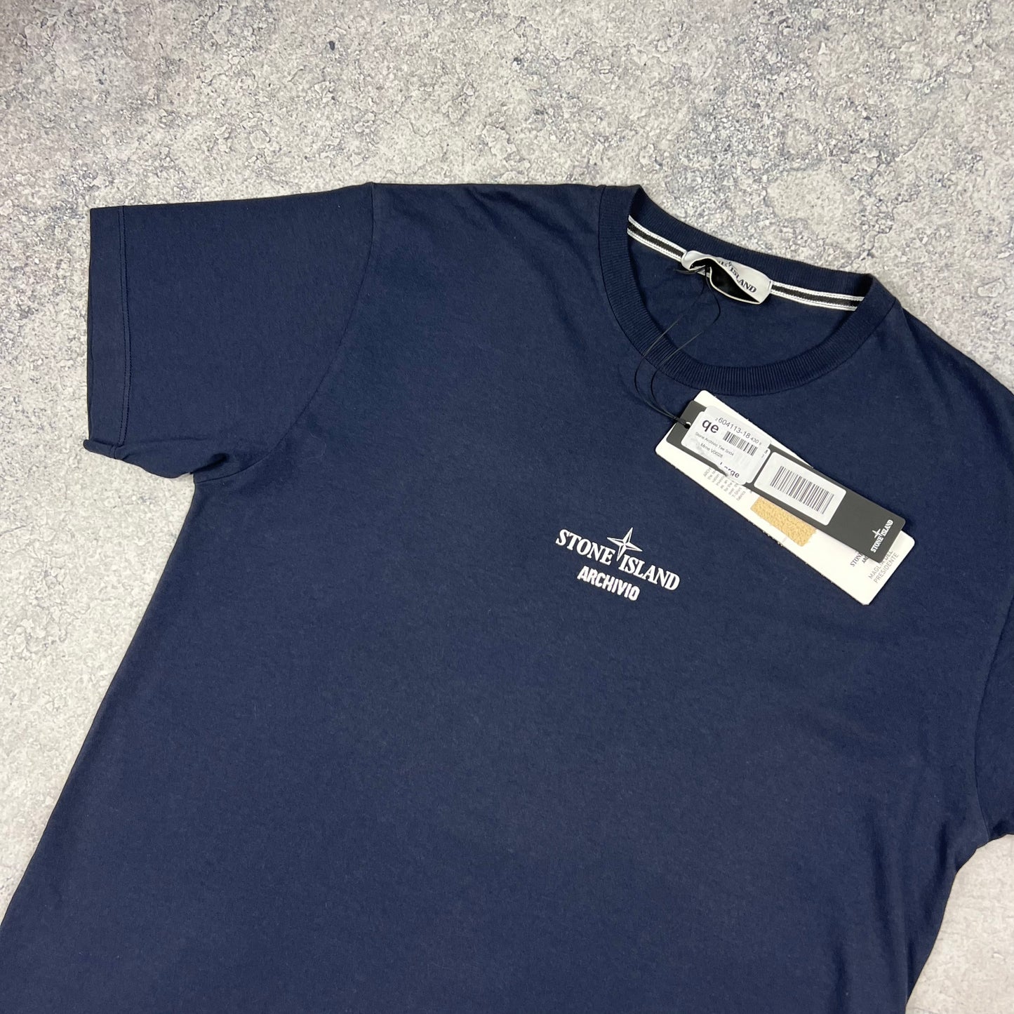 Stone Island Navy Archivio T-Shirt Large 21” BNWT