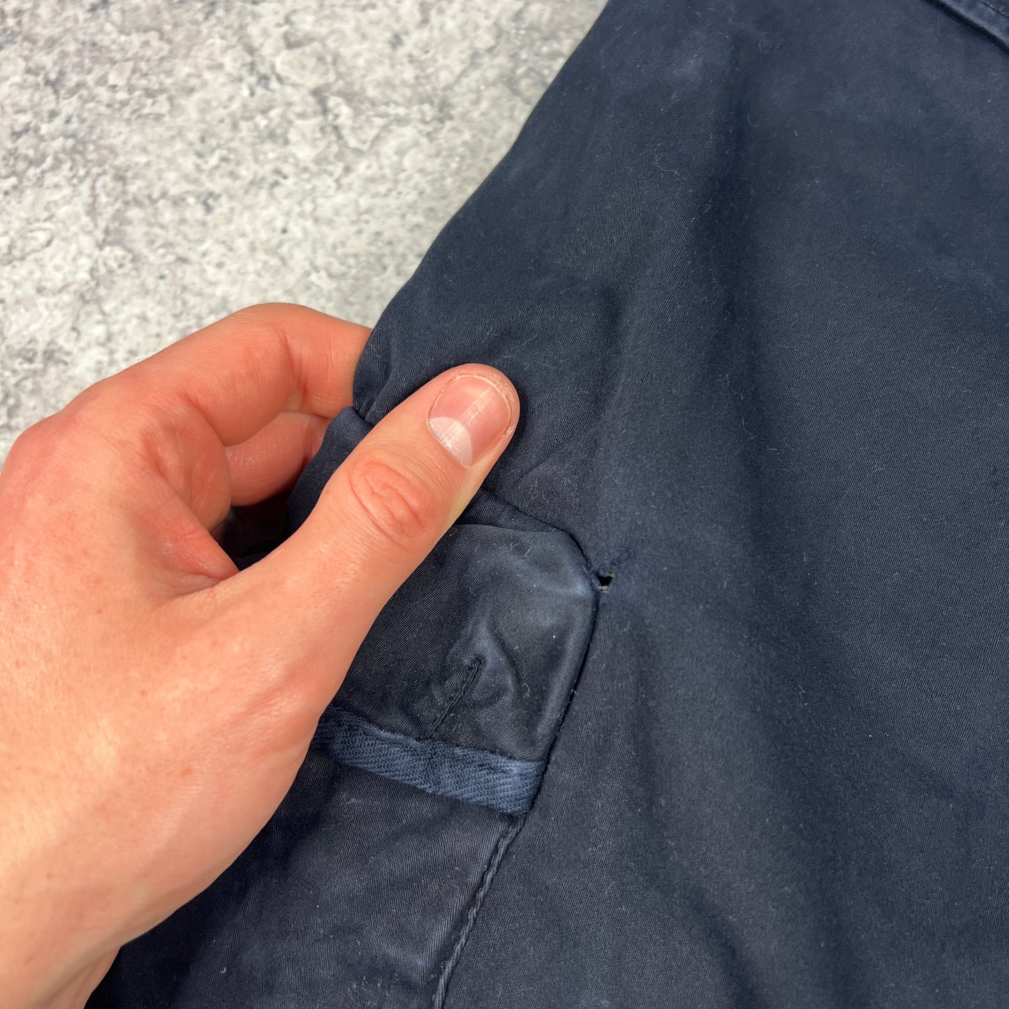 CP Company Navy Lens Cargo Trousers Size 50- W34-35”