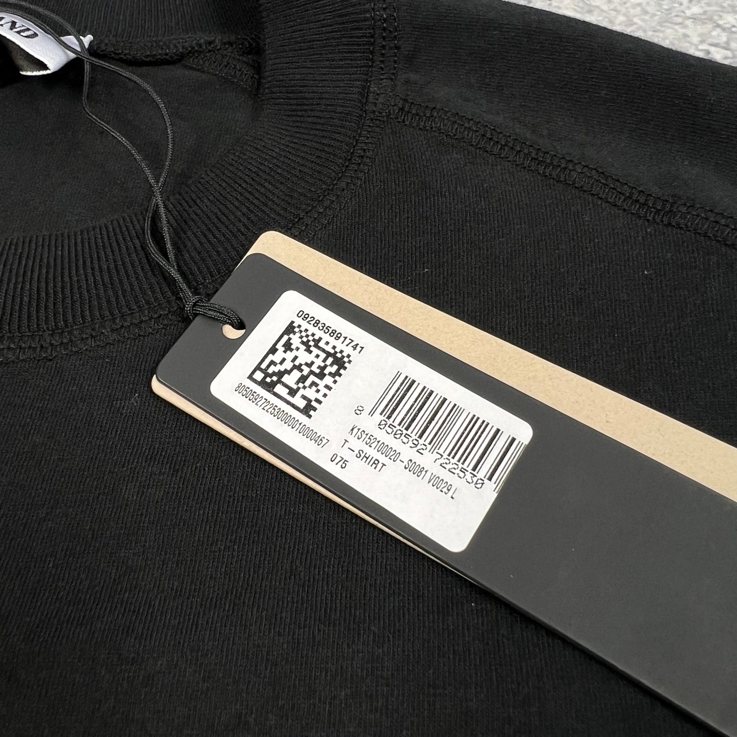 Stone Island Black Institutional 2 T-Shirt BNWT