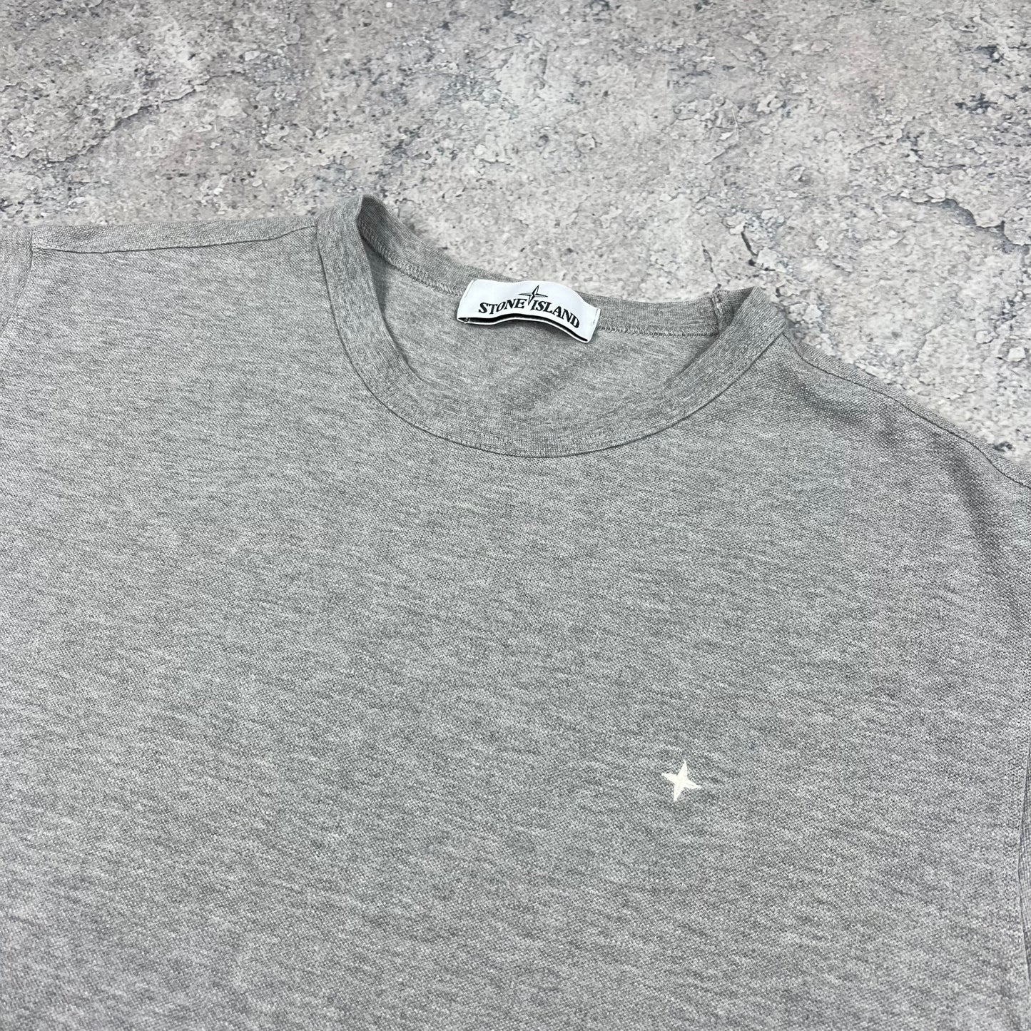 Stone Island Stellina Grey T-Shirt Medium 20”