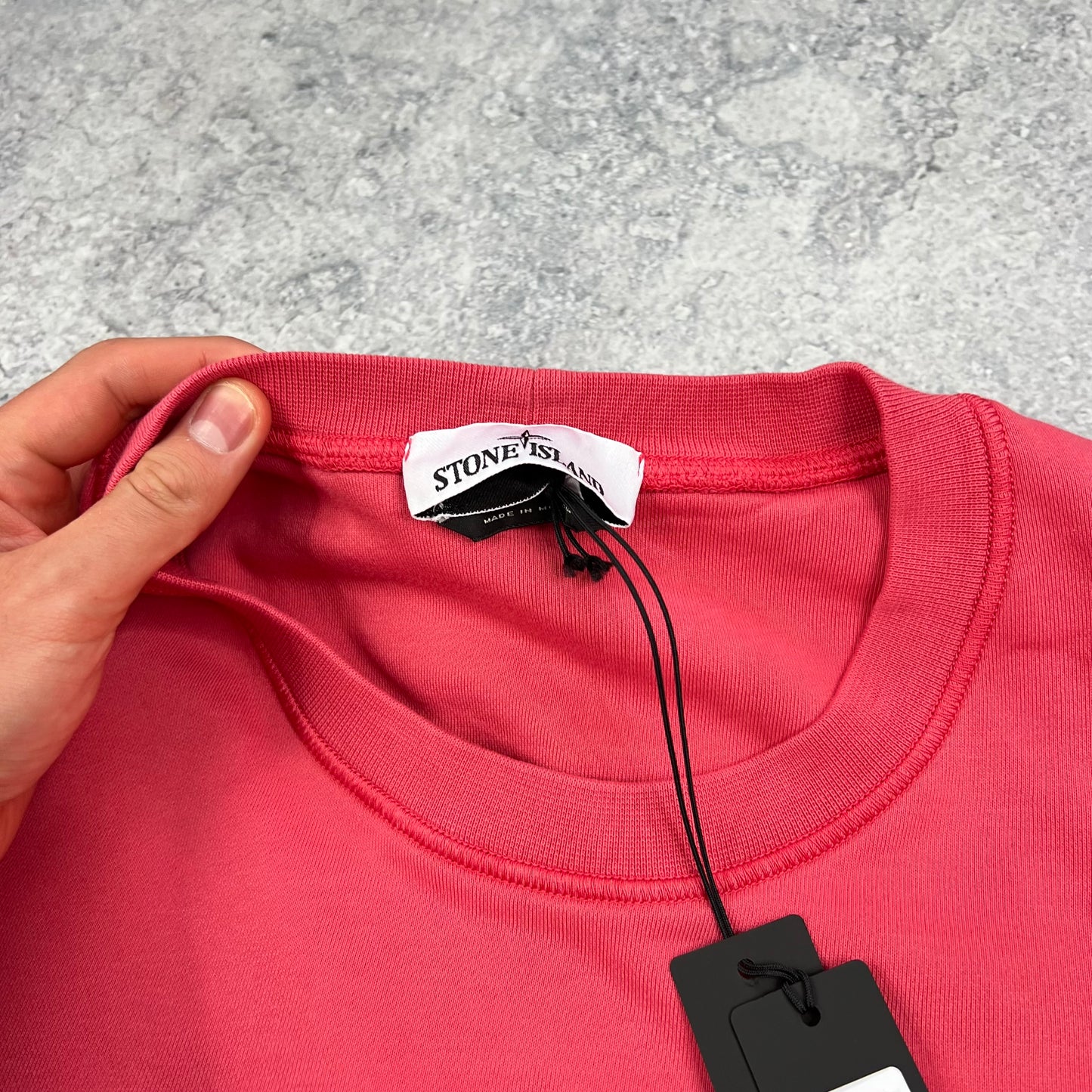 Stone Island Fuschia Sweatshirt 3XL 27” BNWT
