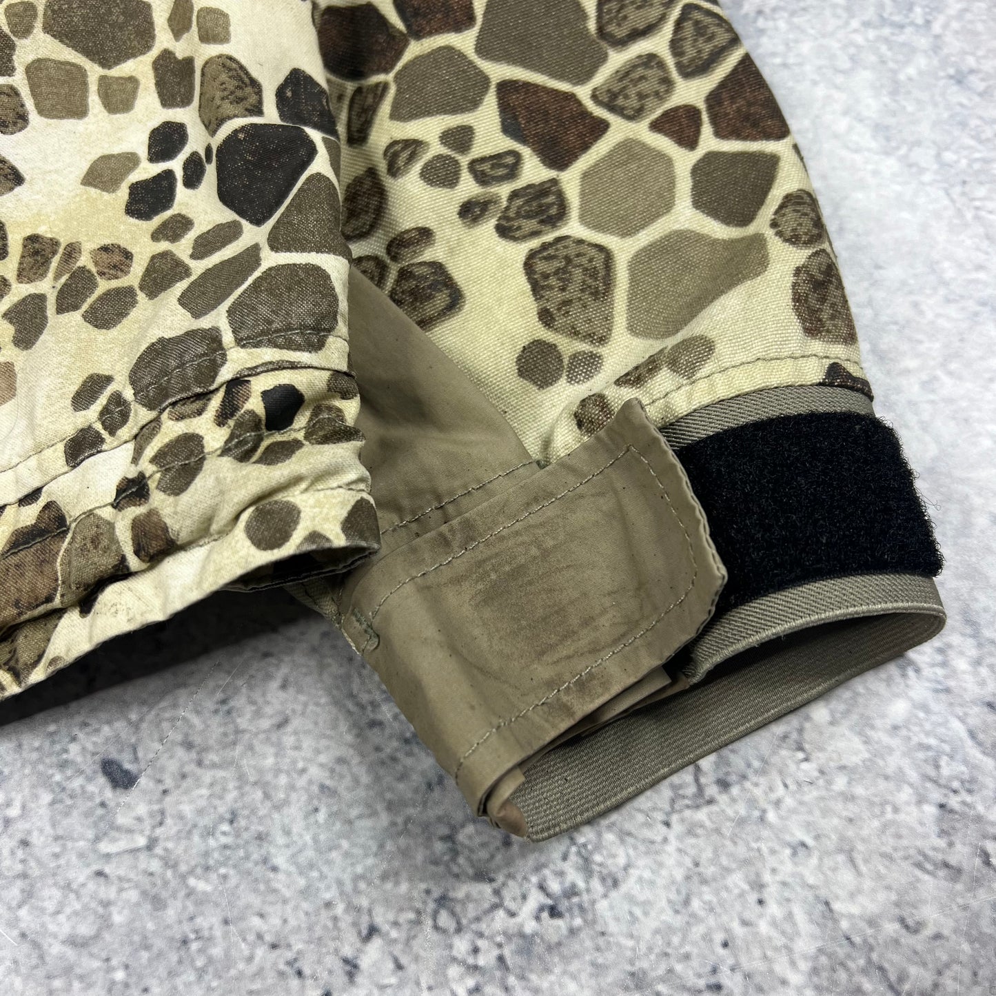 Stone Island Alligator Camo Jacket Large 23.5”