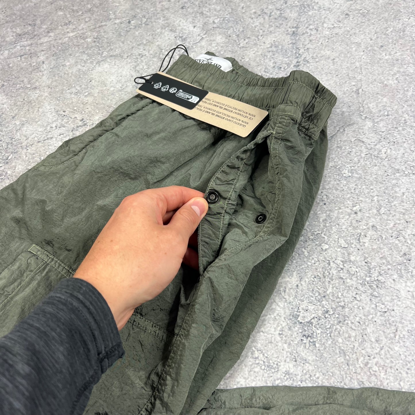 Stone Island Nylon Metal Cargo Trousers W30-33” BNWT