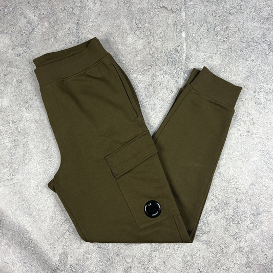 CP Company Khaki Lens Joggers Small 32”