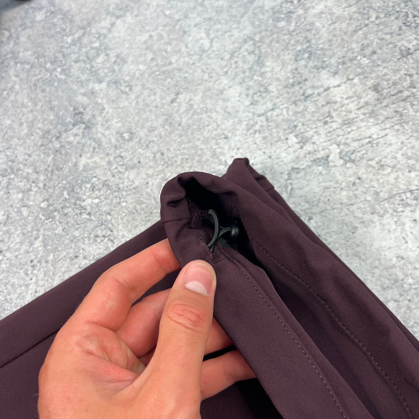 CP Company x Patta Burgundy Shell Trousers Large W34”