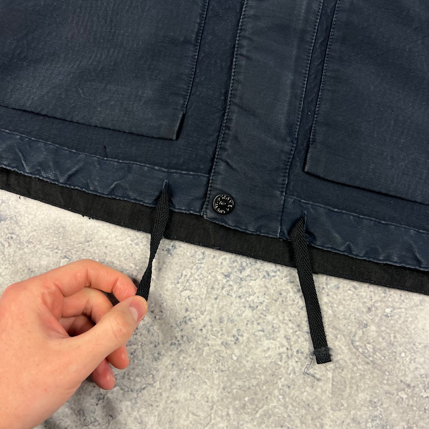 Stone Island Shadow Big Loom Reversible Jacket Large 22.5”