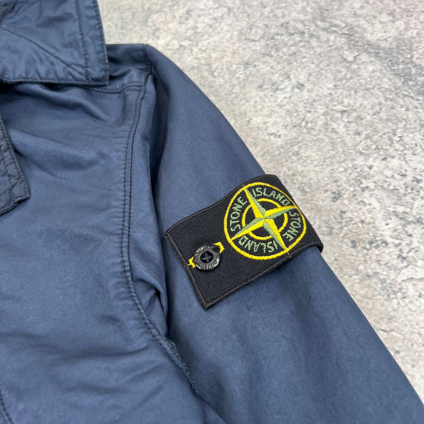 Stone Island Blue David TC Jacket Medium 23.25”