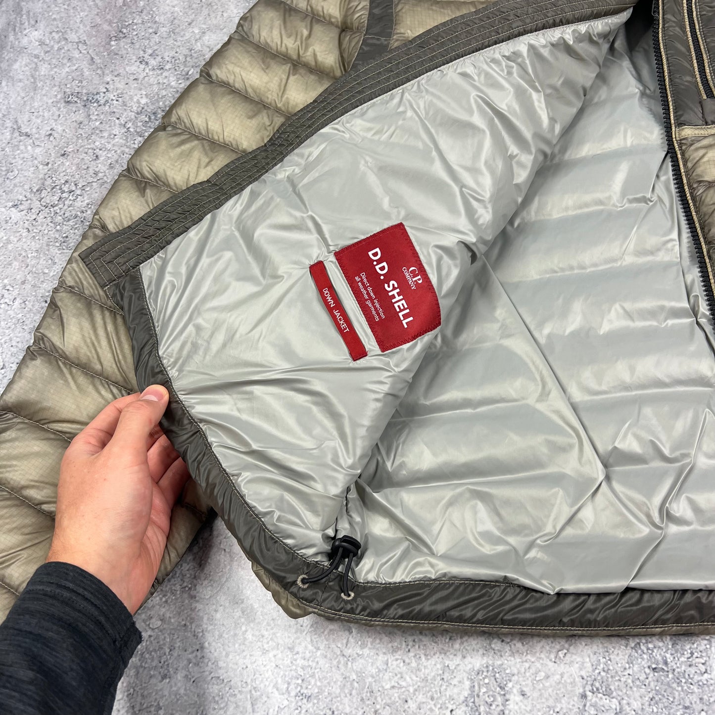 CP Company DD Shell Down Jacket Large 23.5” BNWT