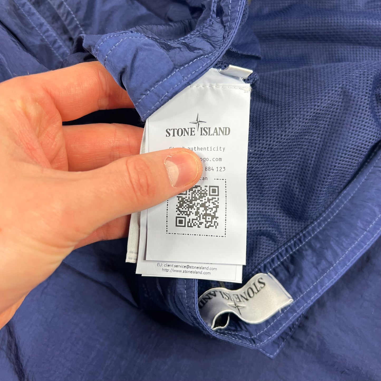 Stone Island Marina Navy Nylon Metal Swimshorts Large 36” BNWT