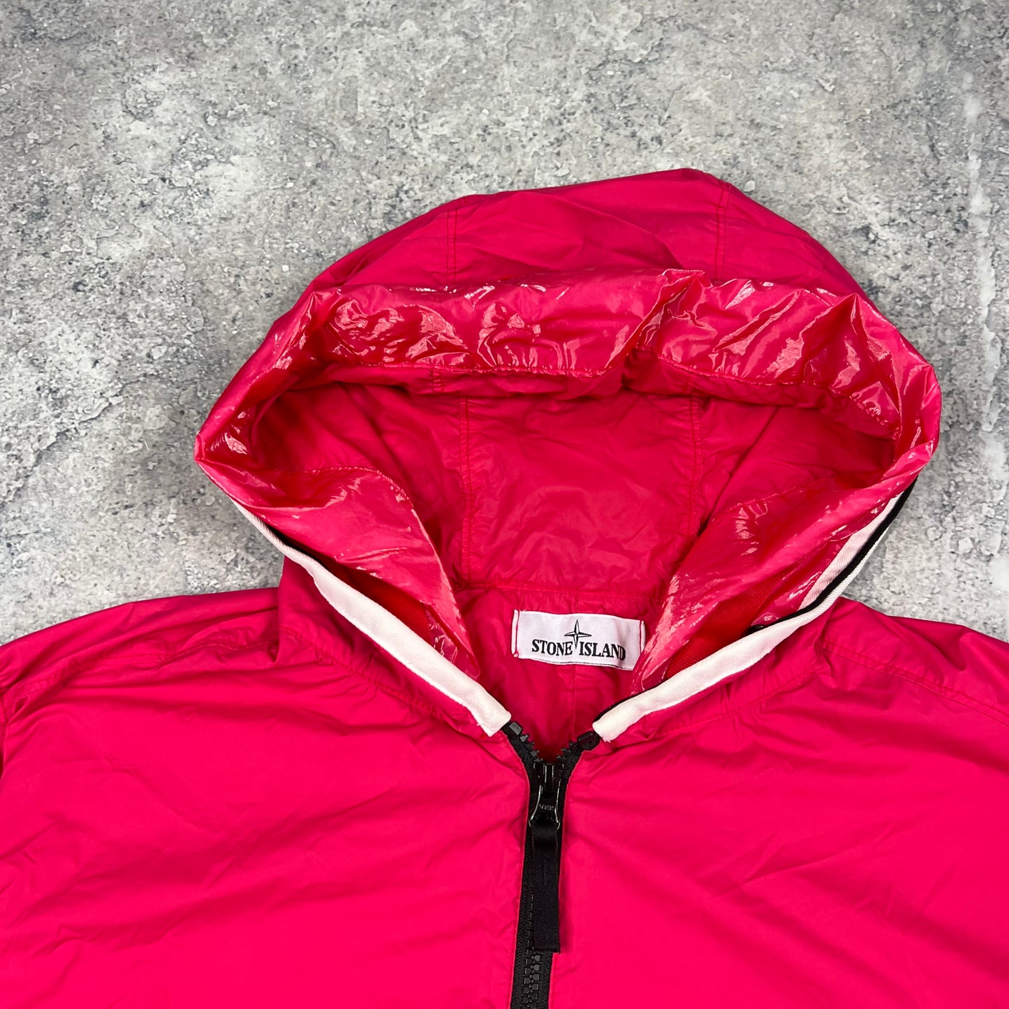 Stone Island Pink Skin Touch Jacket Large 23”