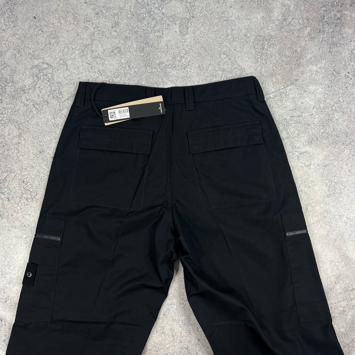 Stone Island Black Ghost Ventile Cargo Trousers W33-34” BNWT