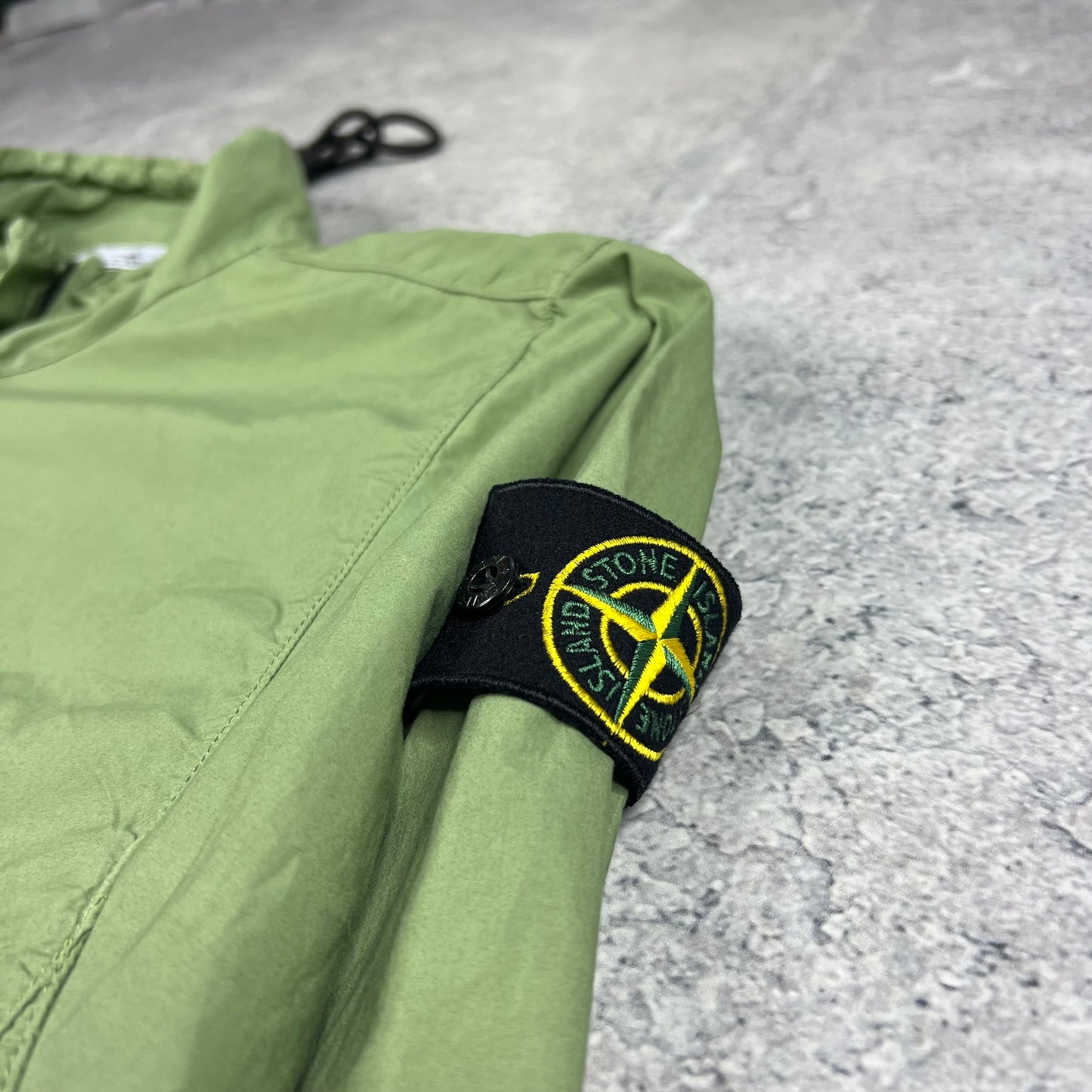 Stone Island Green Tela Smock XL 27.5”