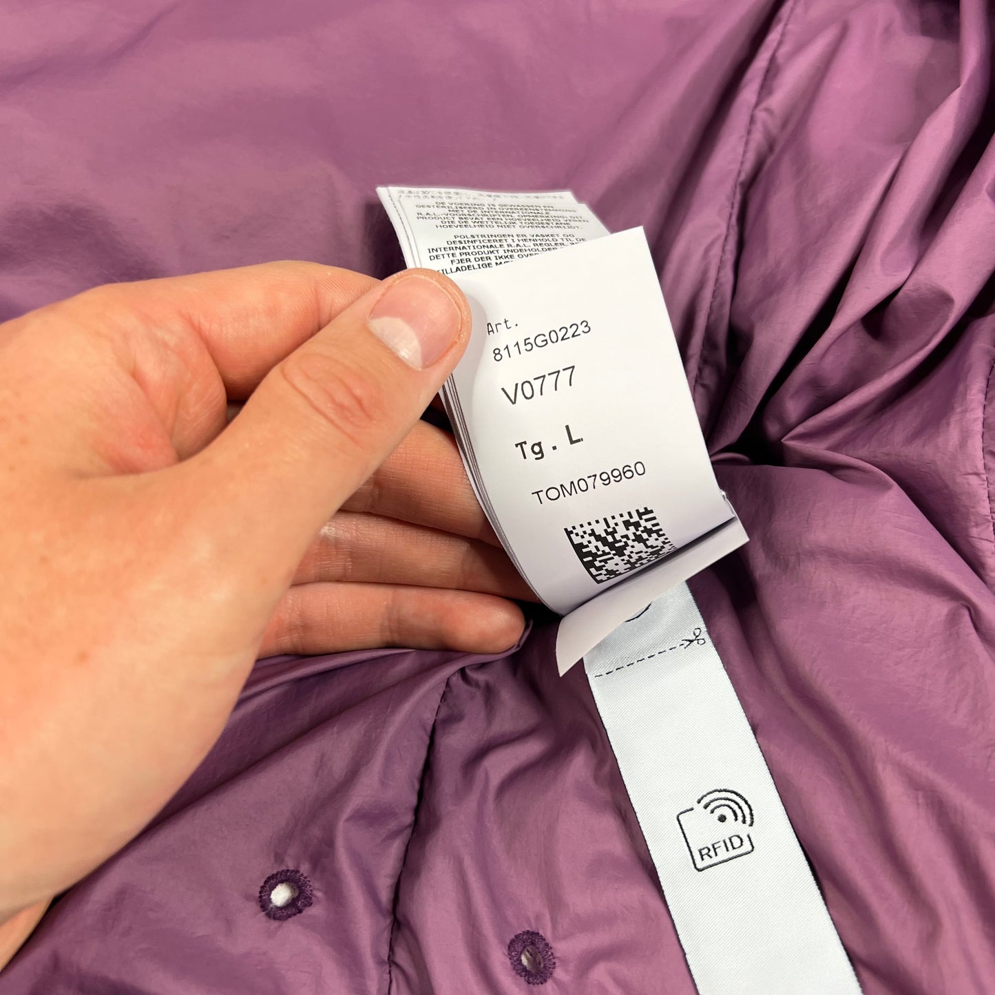 Stone Island Crinkle Reps Down Gilet Large 24.25” BNWT