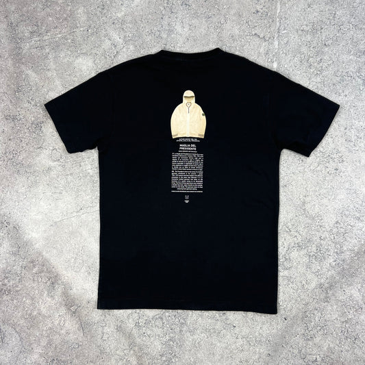 Stone Island Black Archivio T-Shirt Medium 19.5”