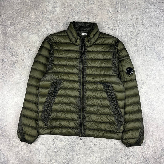 CP Company Khaki DD Shell Down Jacket 48- Medium 22”