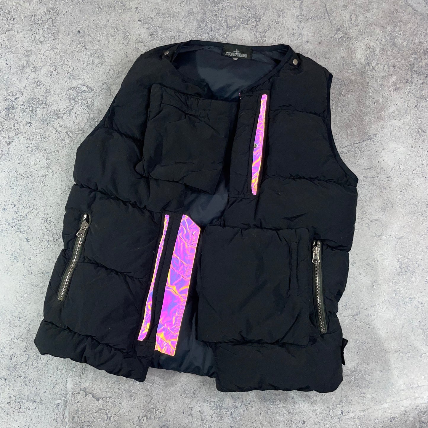 Stone island shadow gilet hotsell