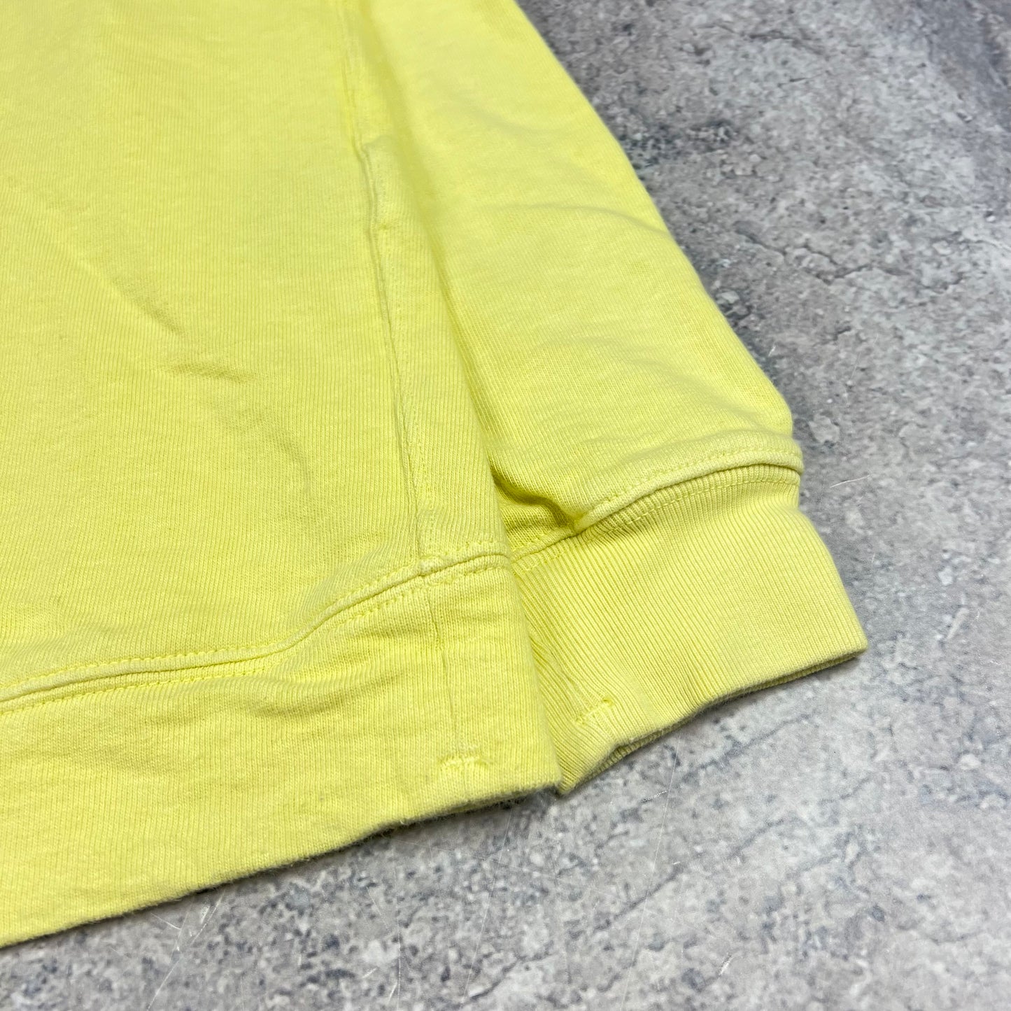 Stone Island Yellow Sweatshirt Medium 20.5”