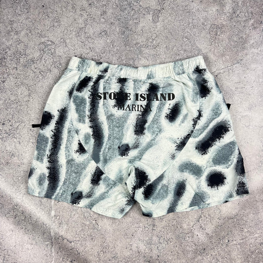 Stone Island Marina Reef Camo Swimshorts XL 34”