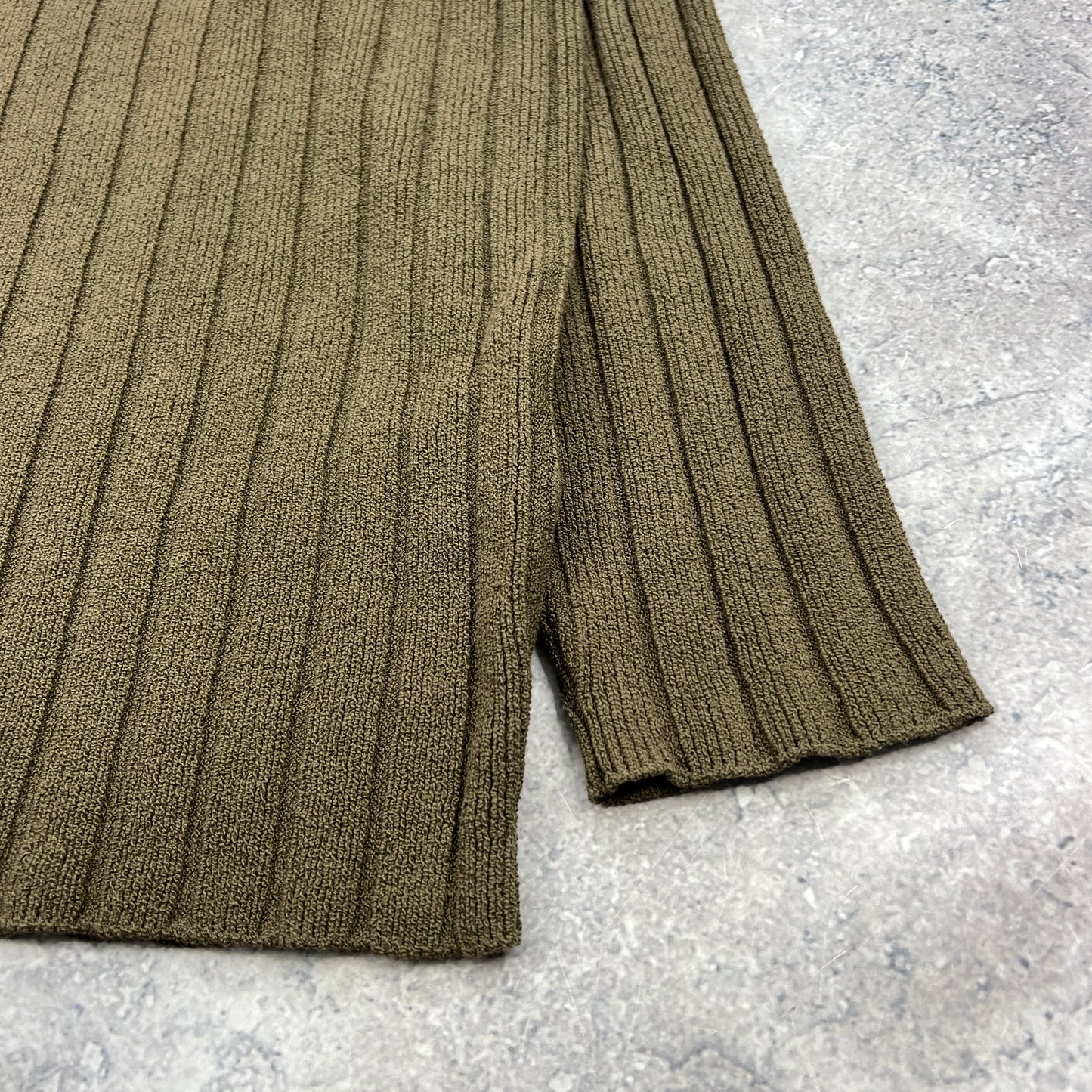 Stone Island Khaki Ghost Knit XXL 25.5” BNWT