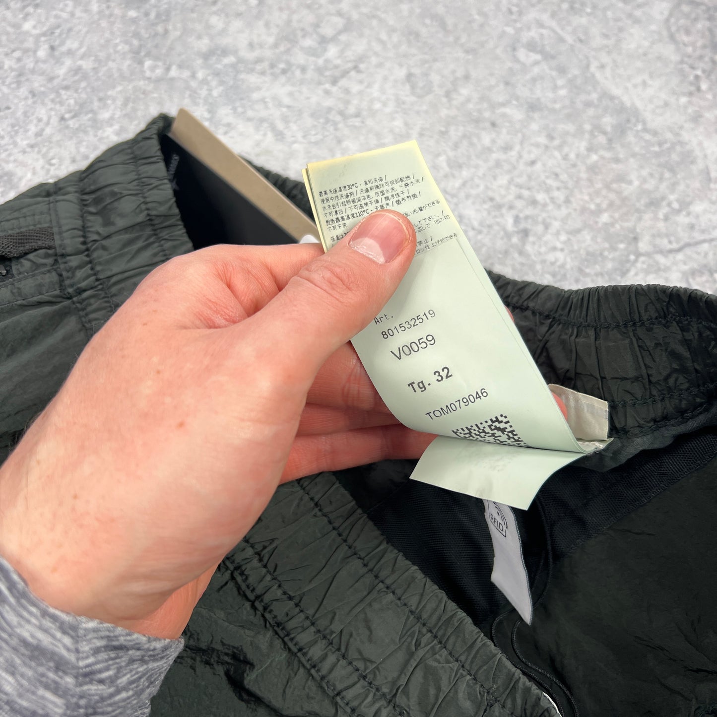 Stone Island Green Nylon Metal Cargo Trousers W30-32” BNWT