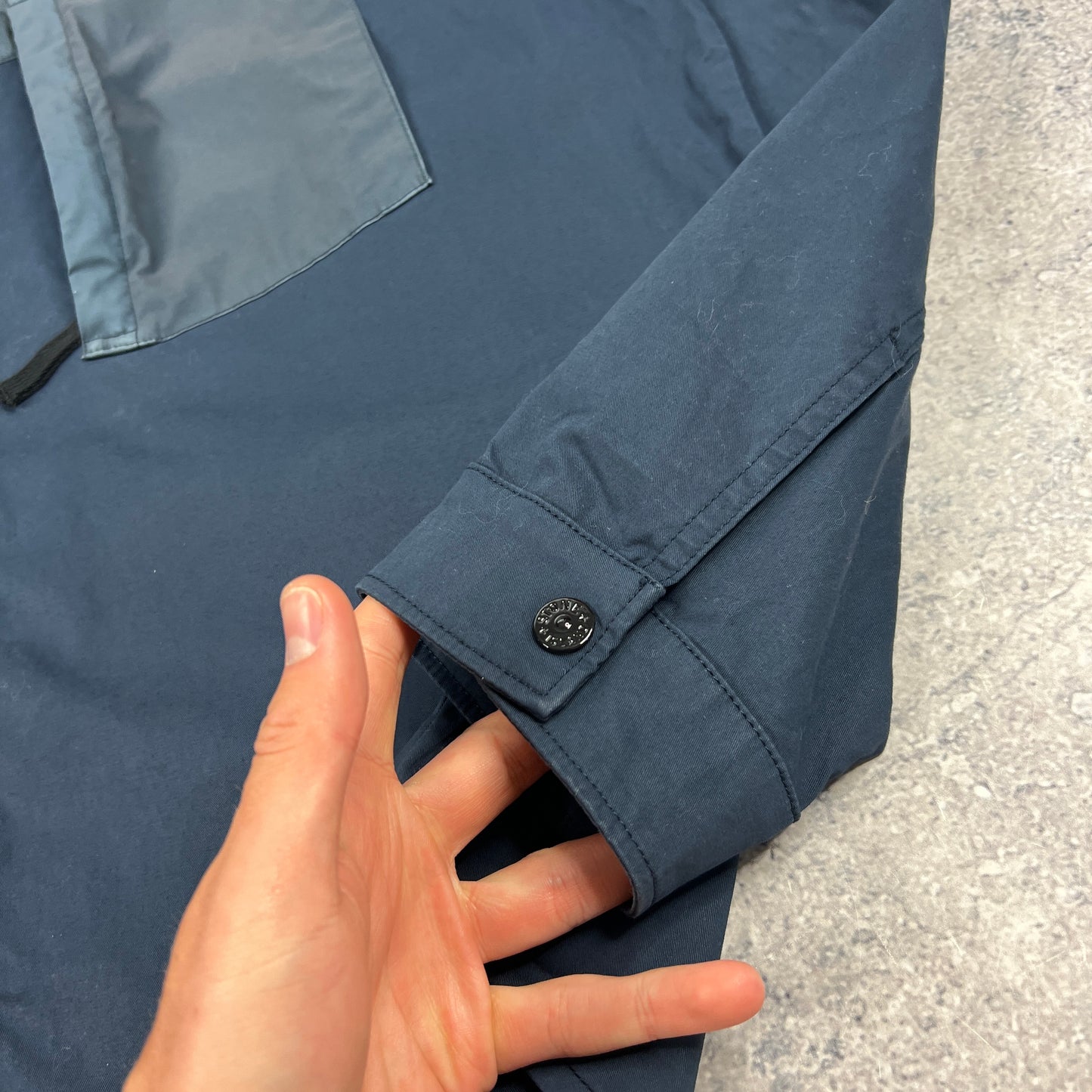 Stone Island Cotton/Mussola Gommata Overshirt XXL BNWT 26”