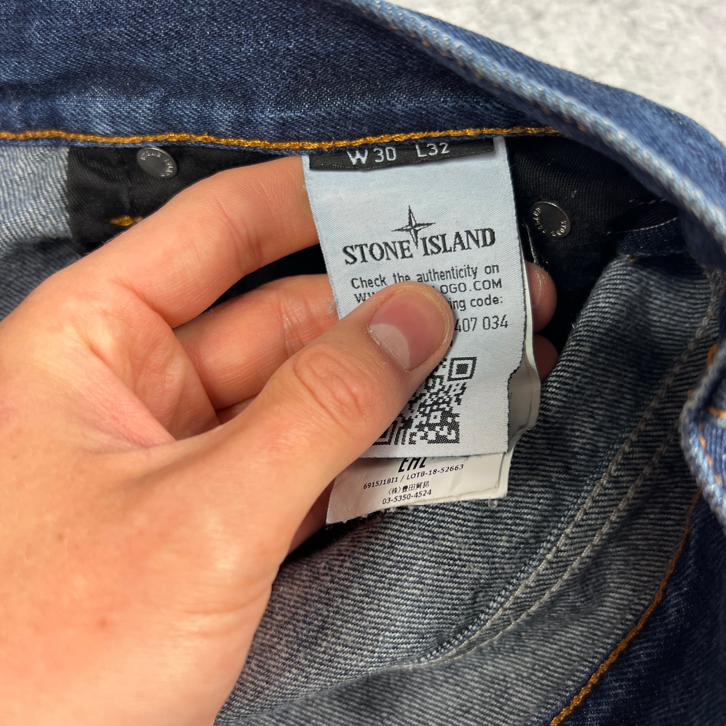 Stone Island Jeans W30” L32”