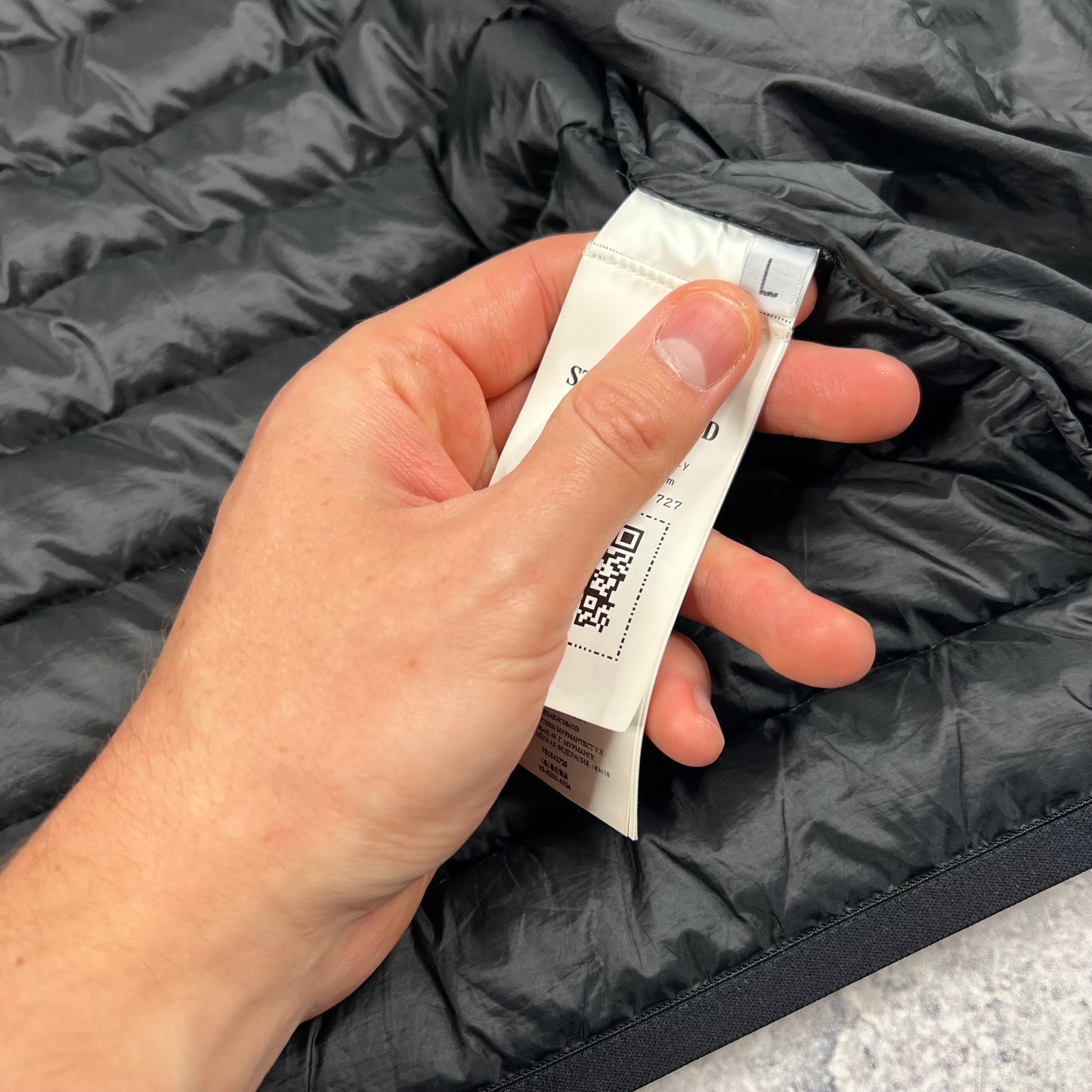 Stone Island O Cotton Down Jacket Large 22.5”