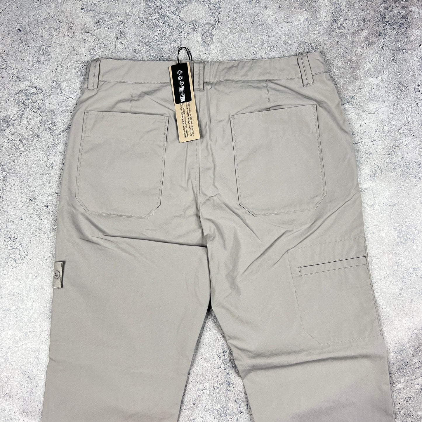 Stone Island Ghost Grey Trousers W33-34” BNWT