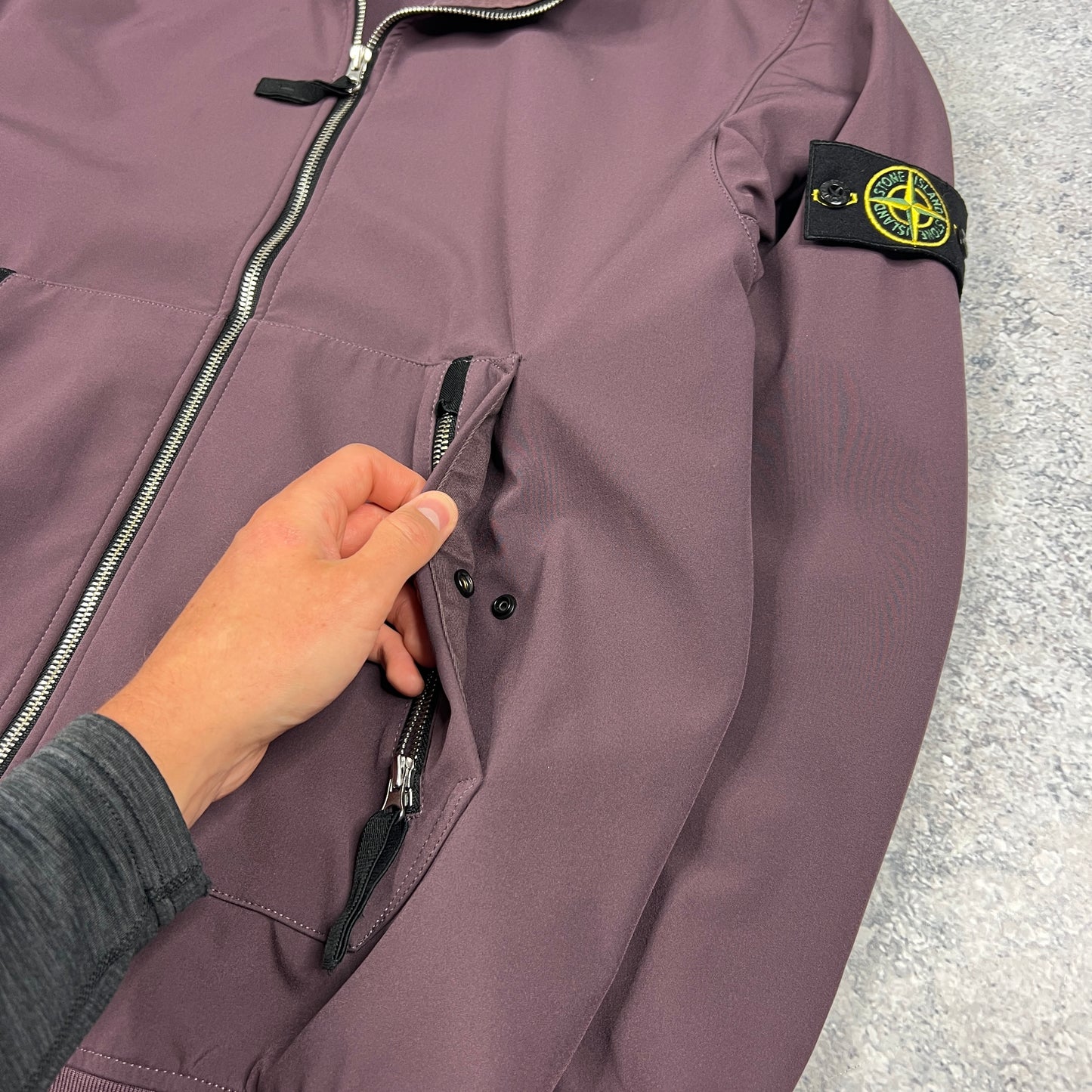 Stone Island Softshell Jacket Large 23”