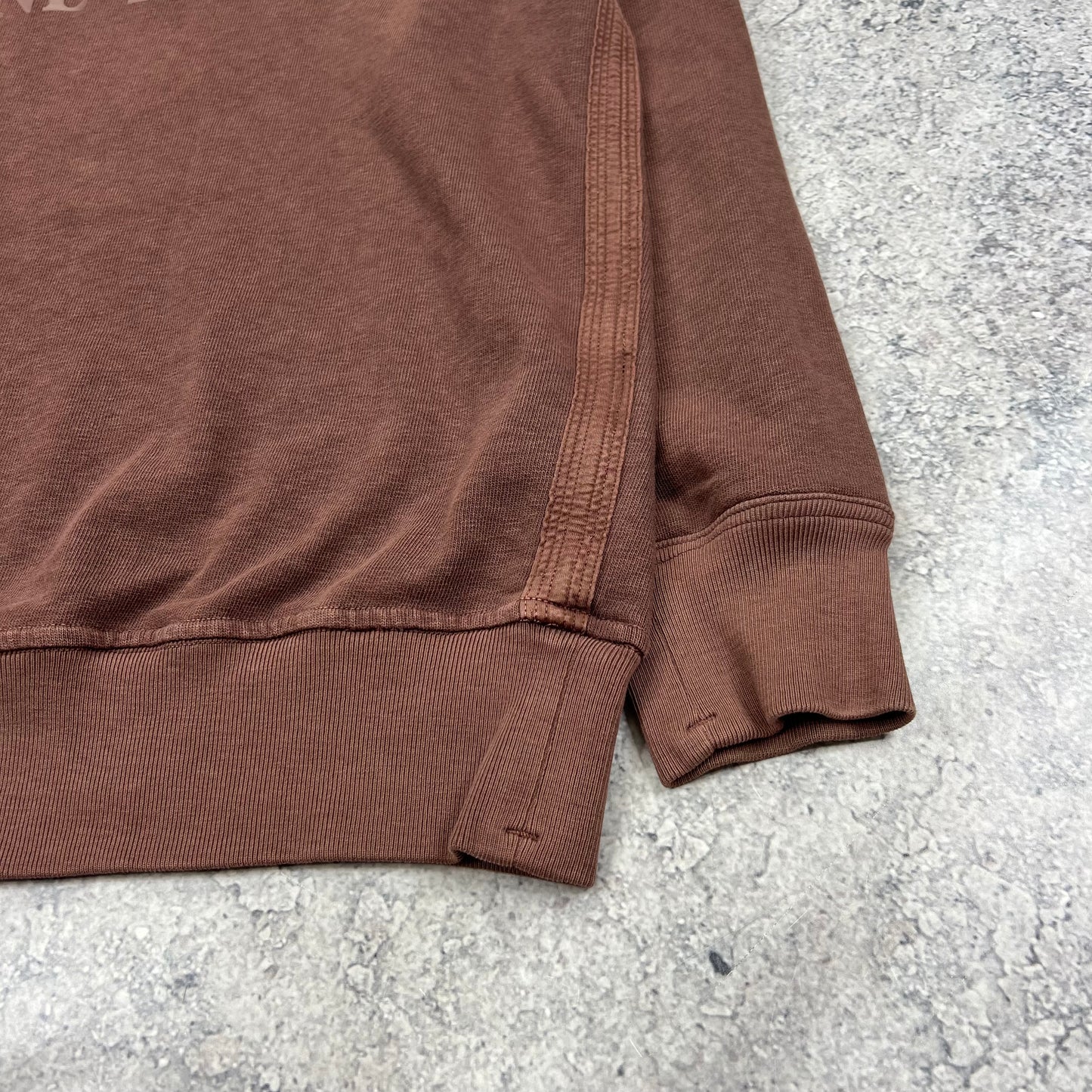 Stone Island Double Front Logo Sweatshirt Medium 22”