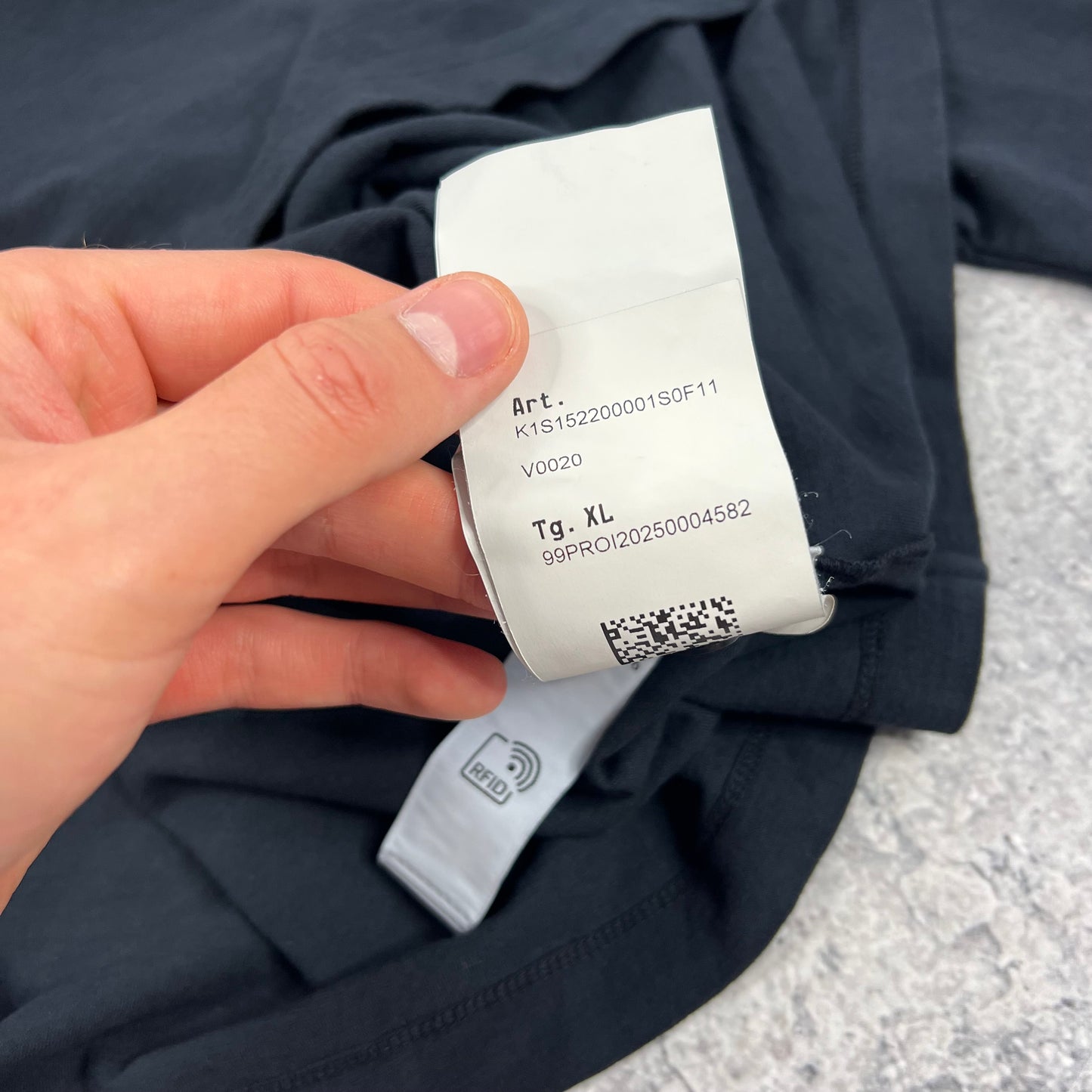 Stone Island Navy Ghost Polo Shirt XL 23” BNWT