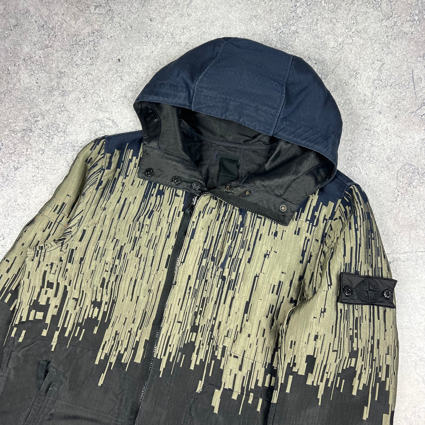 Stone Island Shadow Big Loom Reversible Jacket Large 22.5”