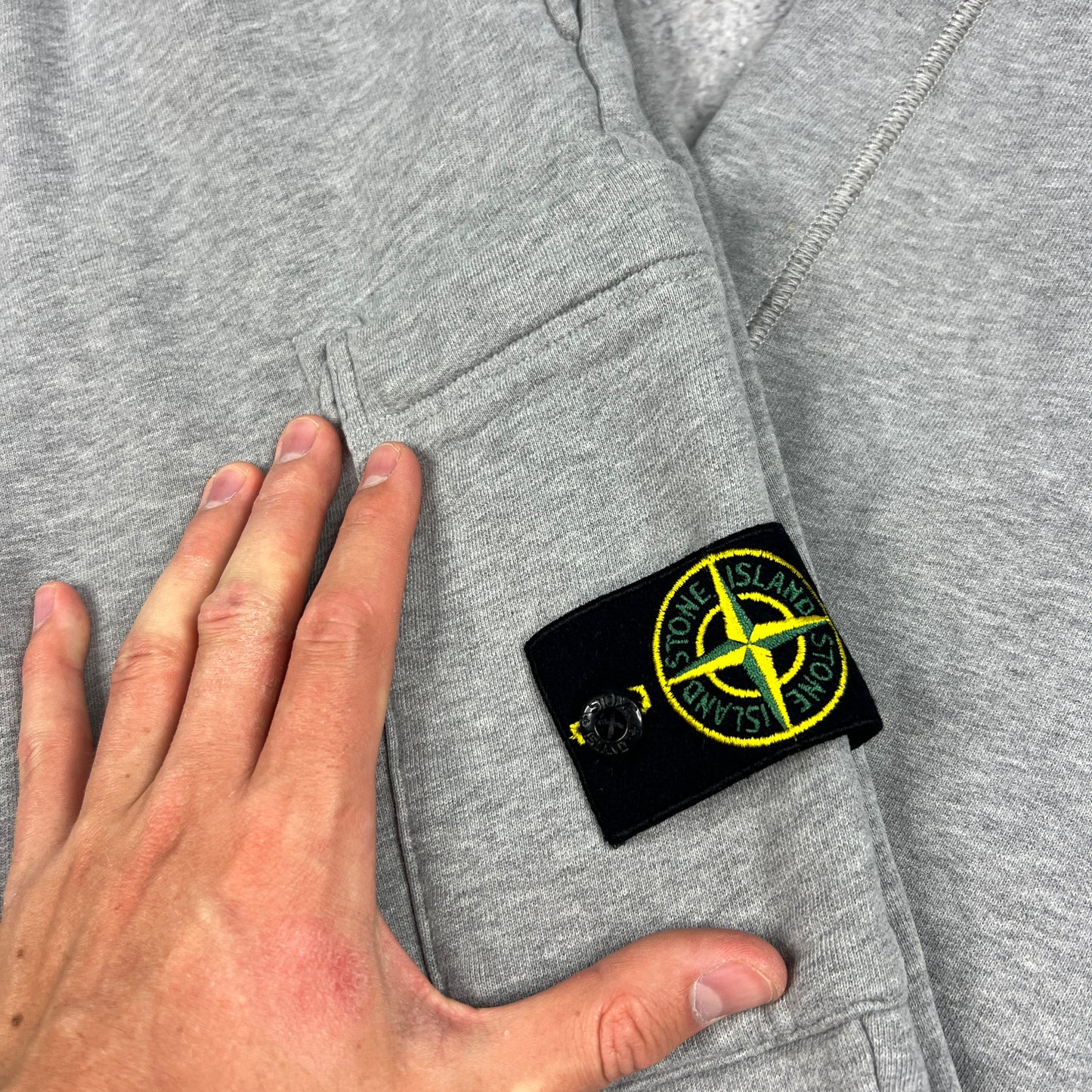 Stone Island Grey Joggers XL W36
