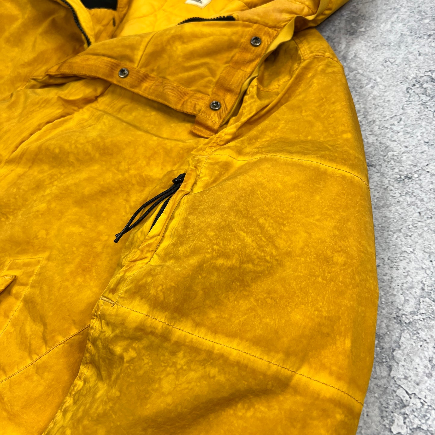 CP Company Yellow Re-Colour Nycra Jacket Size 52- XL 24”