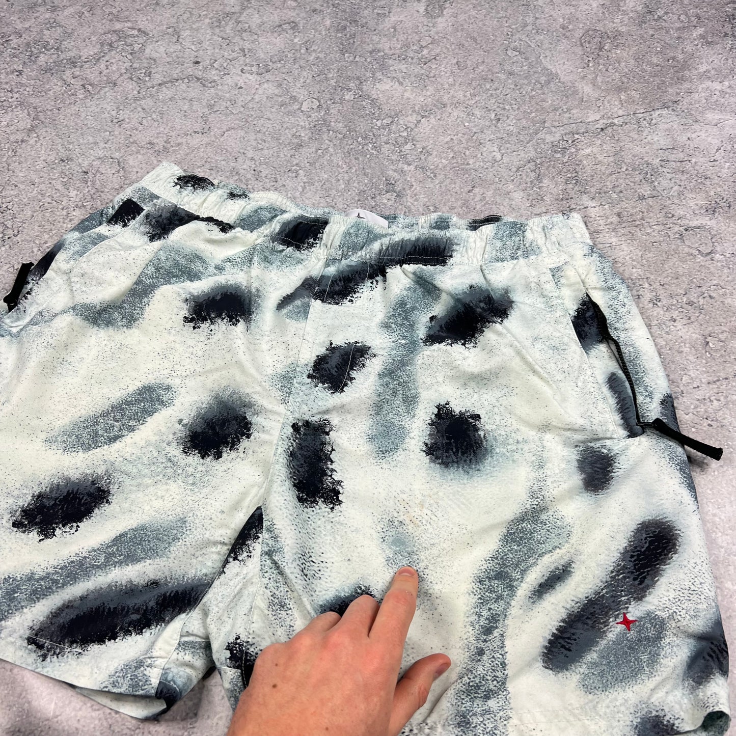 Stone Island Marina Reef Camo Swimshorts XL 34”