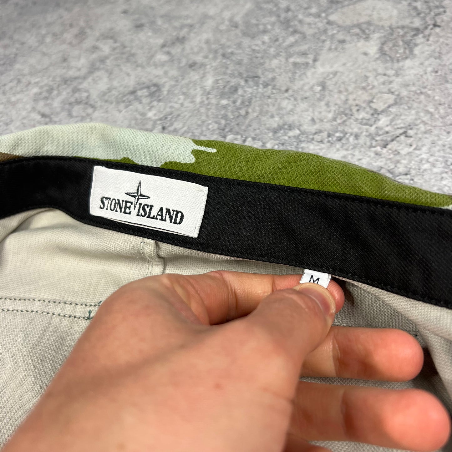 Stone Island Flowing Camo Overshirt Medium 20.75”