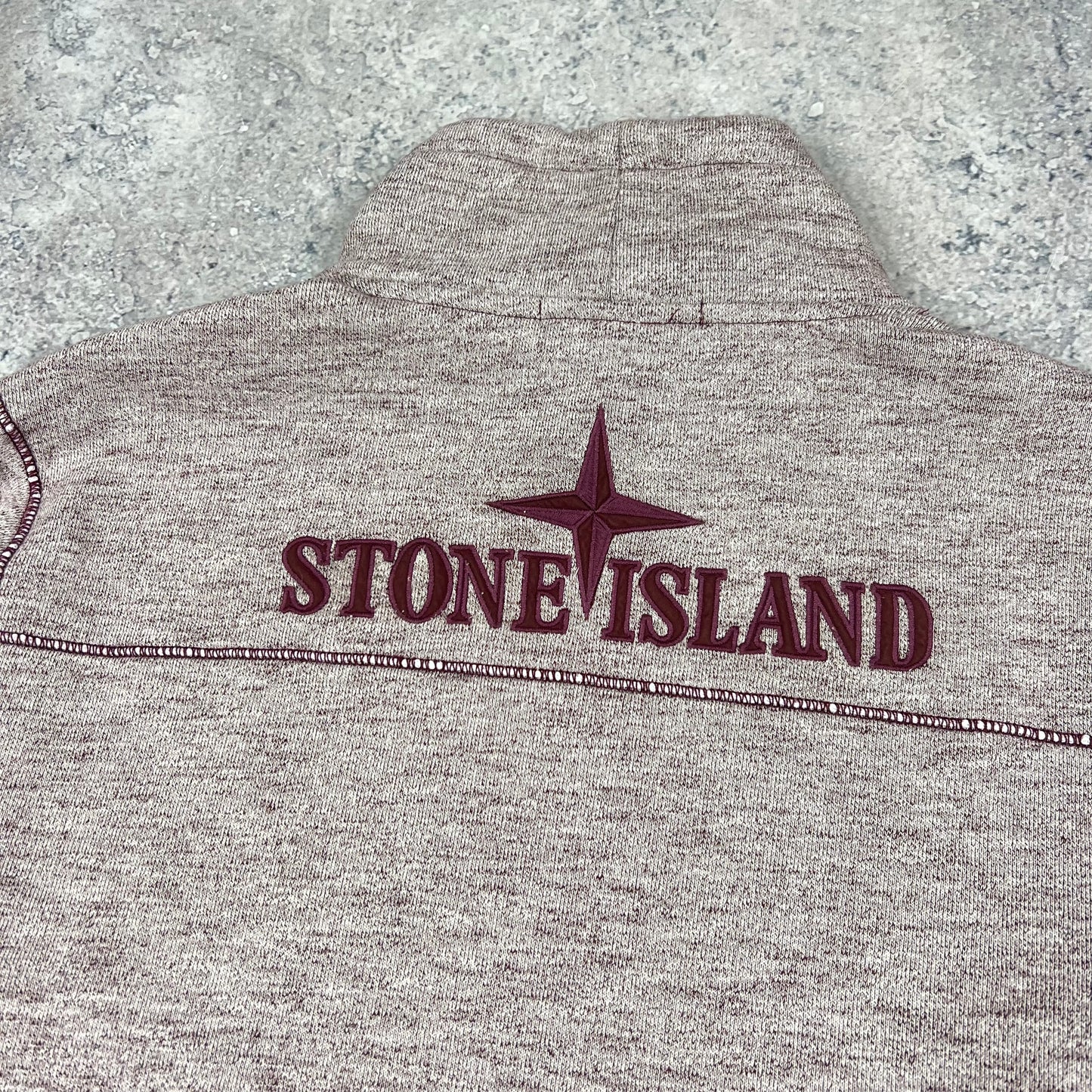 Stone Island Back Logo Smock Sweatshirt Medium 21.75”