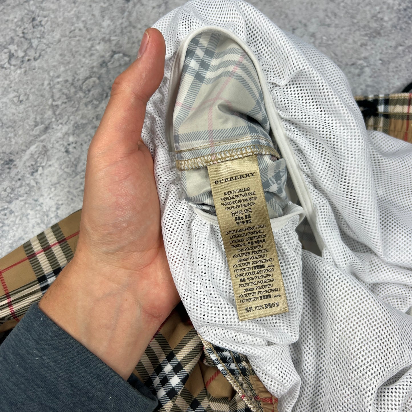 Burberry Novacheck Swimshorts XXL W36-38”