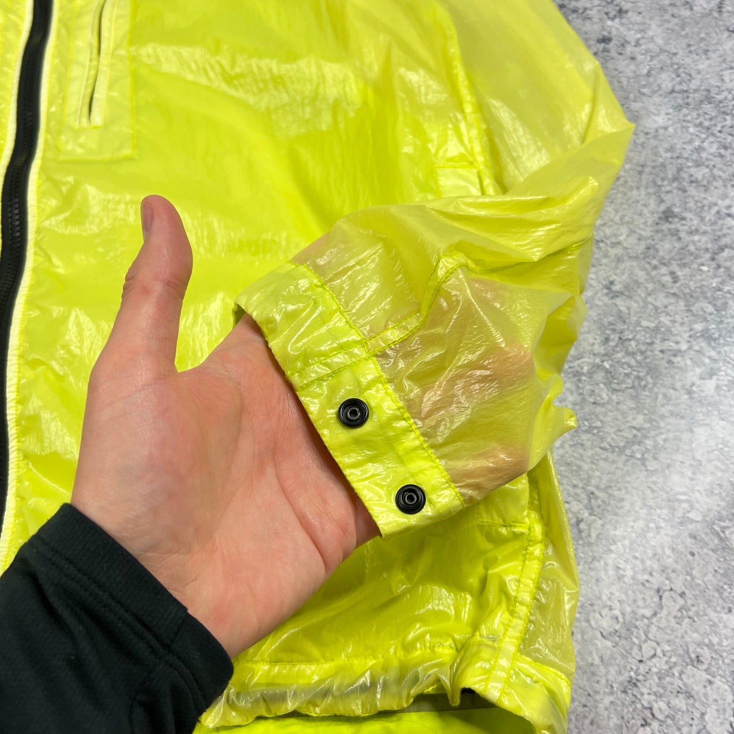 Stone Island Hooded Lucido Jacket Large 23.75”