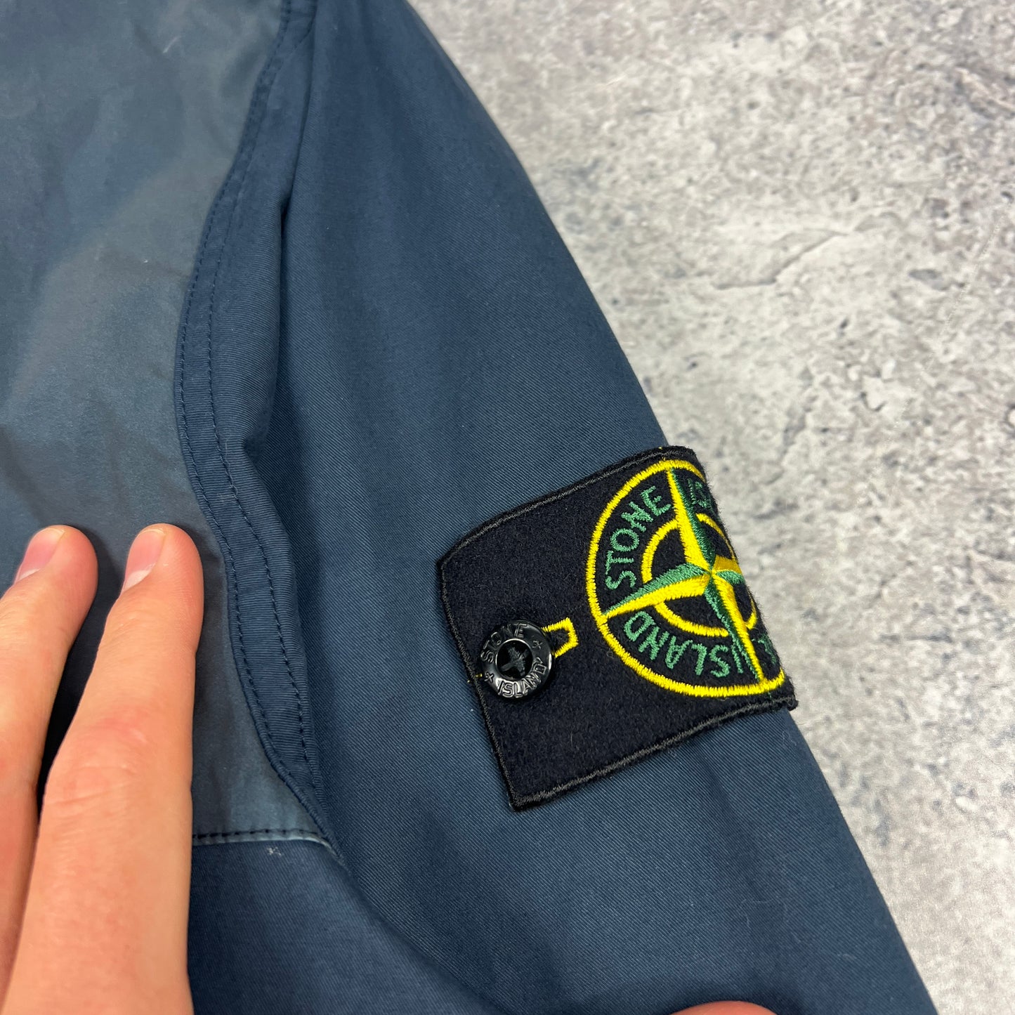 Stone Island Cotton/Mussola Gommata Overshirt XXL BNWT 26”