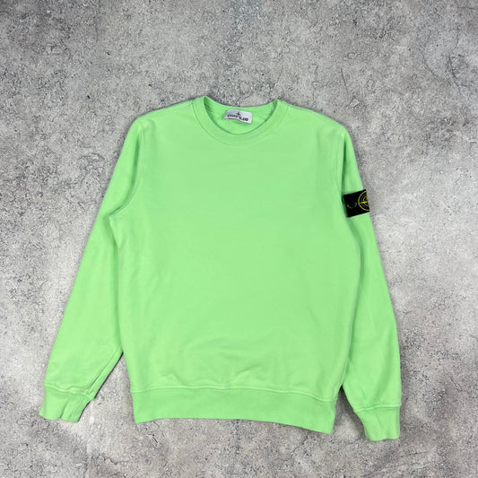 Stone Island Green Sweatshirt Small 21”
