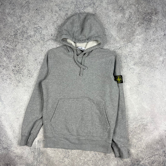 Stone Island Grey Hoodie Small 20.75”