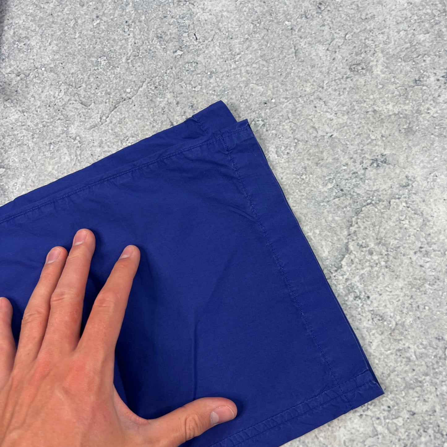 Stone Island Royal Blue Loose Cargo Trousers W30”