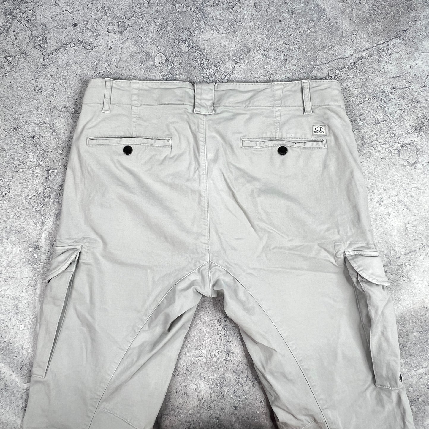 CP Company Grey Lens Cargos Size 48- W32”