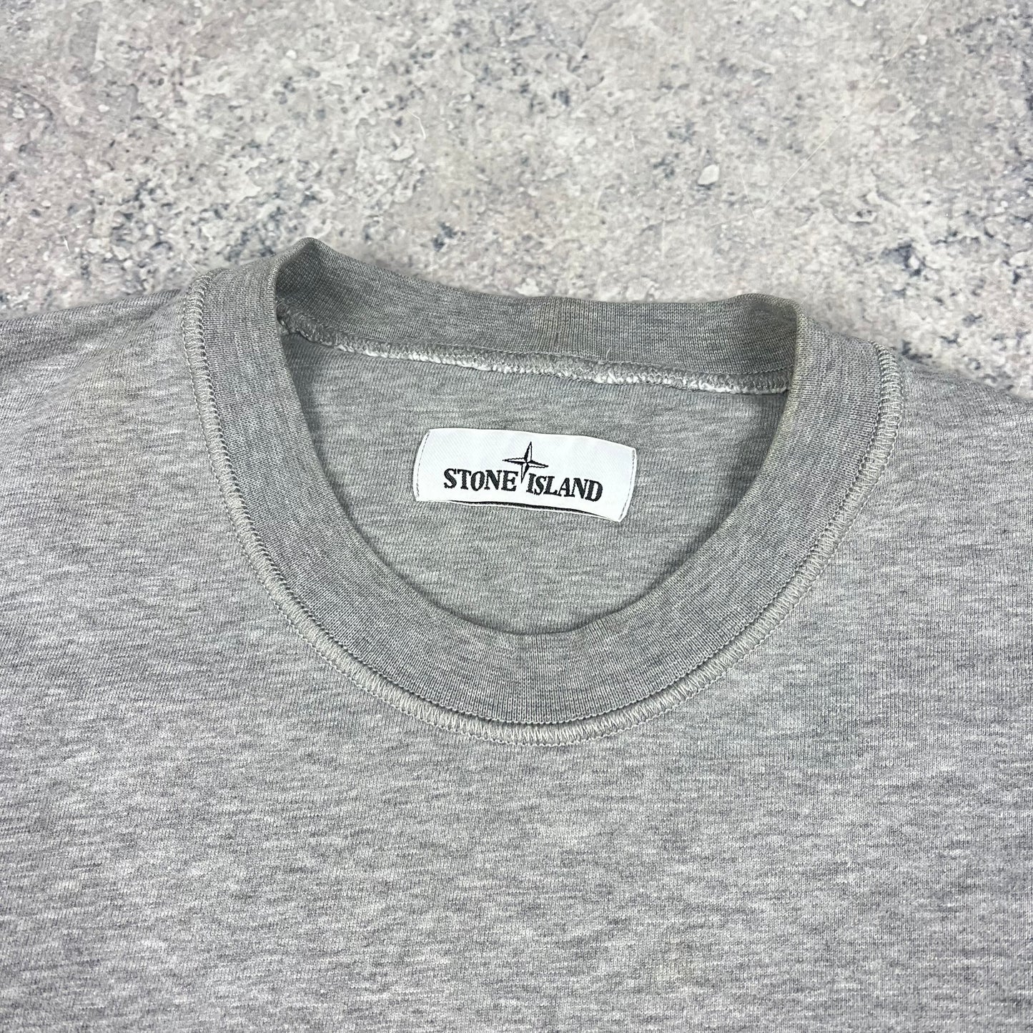 Stone Island Grey Sweatshirt Large 22.25”