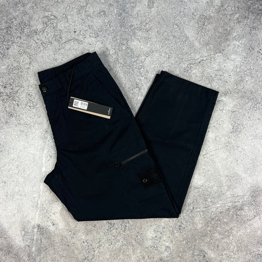 Stone Island Black Ghost Ventile Cargo Trousers W33-34” BNWT