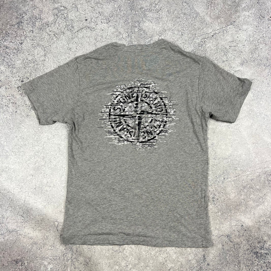 Stone Island Grey Institutional 2 T-Shirt M/L 20.25”