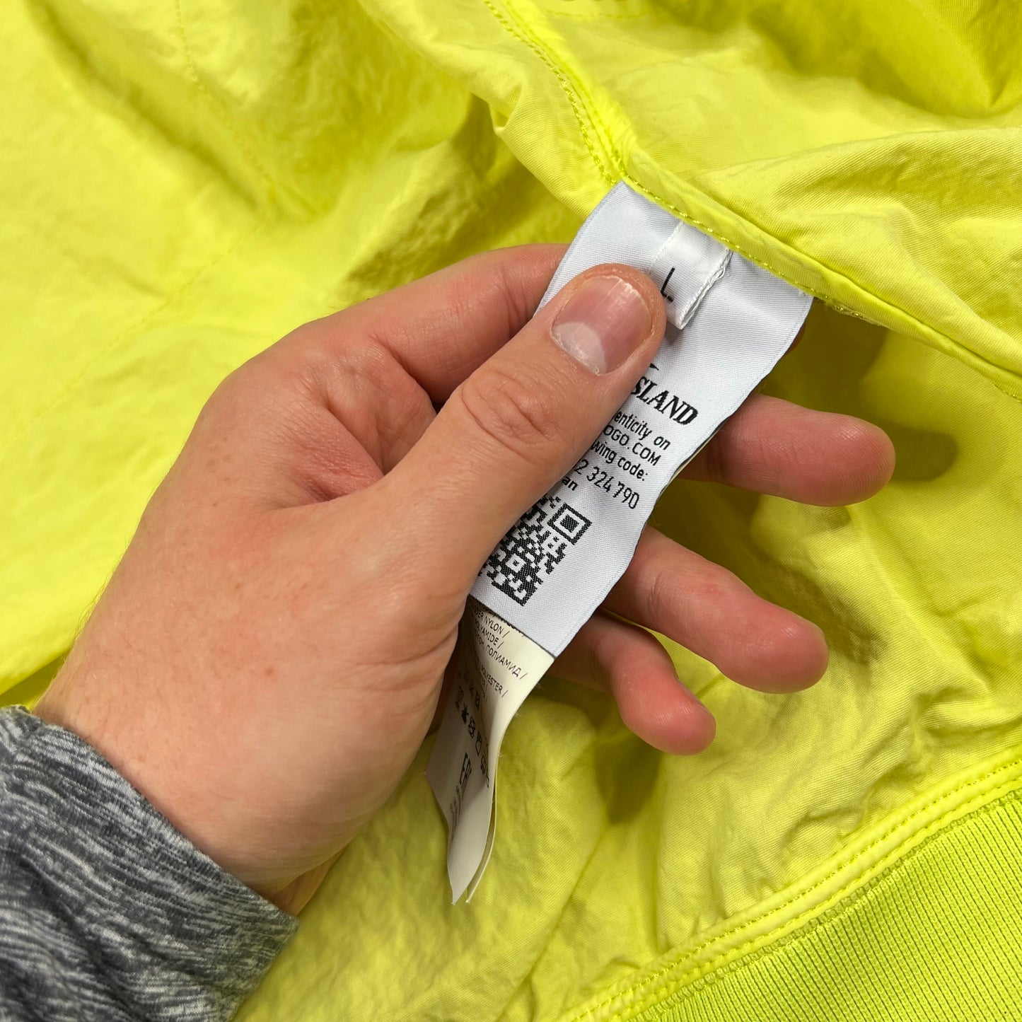 Stone Island Shadow Project Naslan Bomber Jacket Large 23.5”