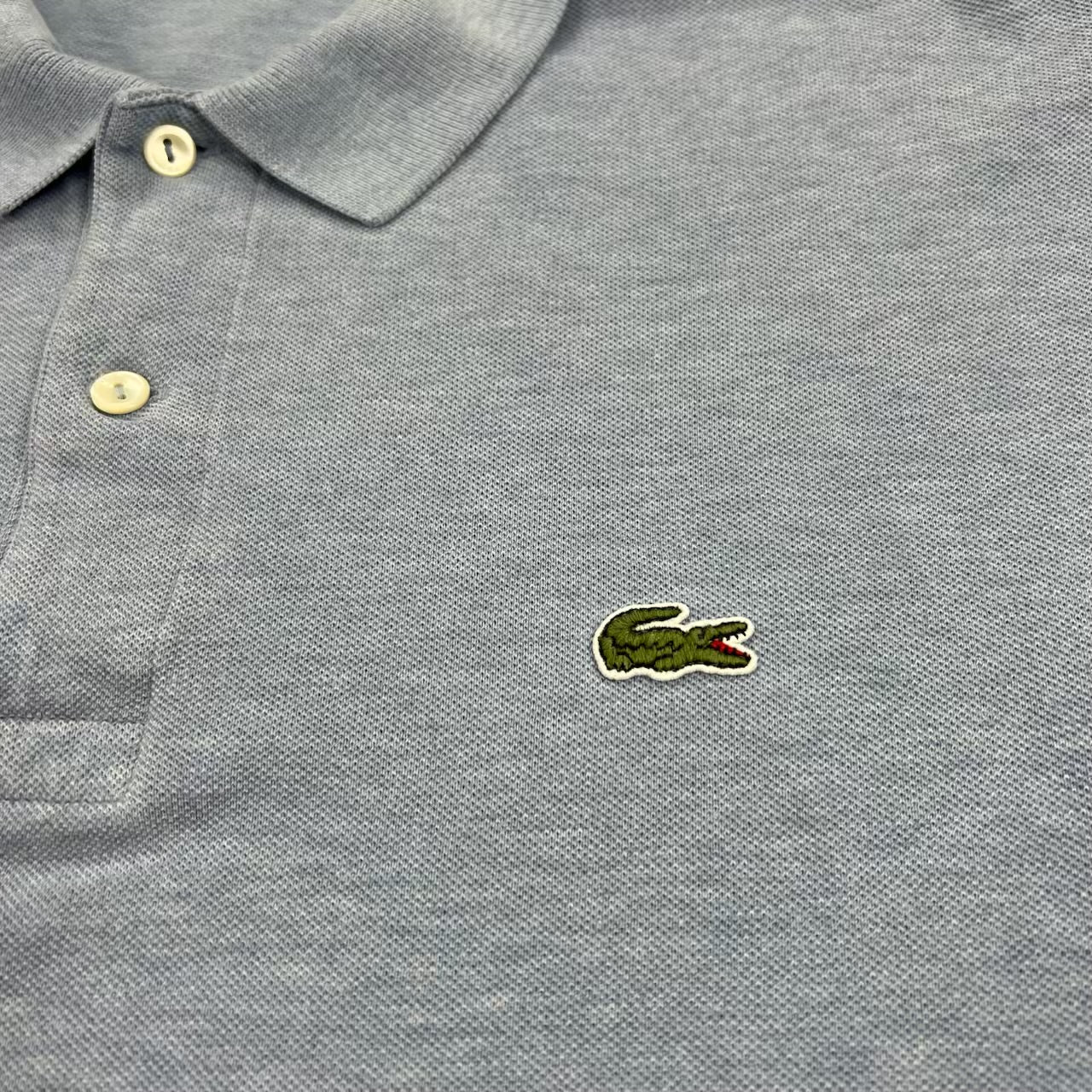 Lacoste Blue Polo Shirt Size 7 XXL 24.25”